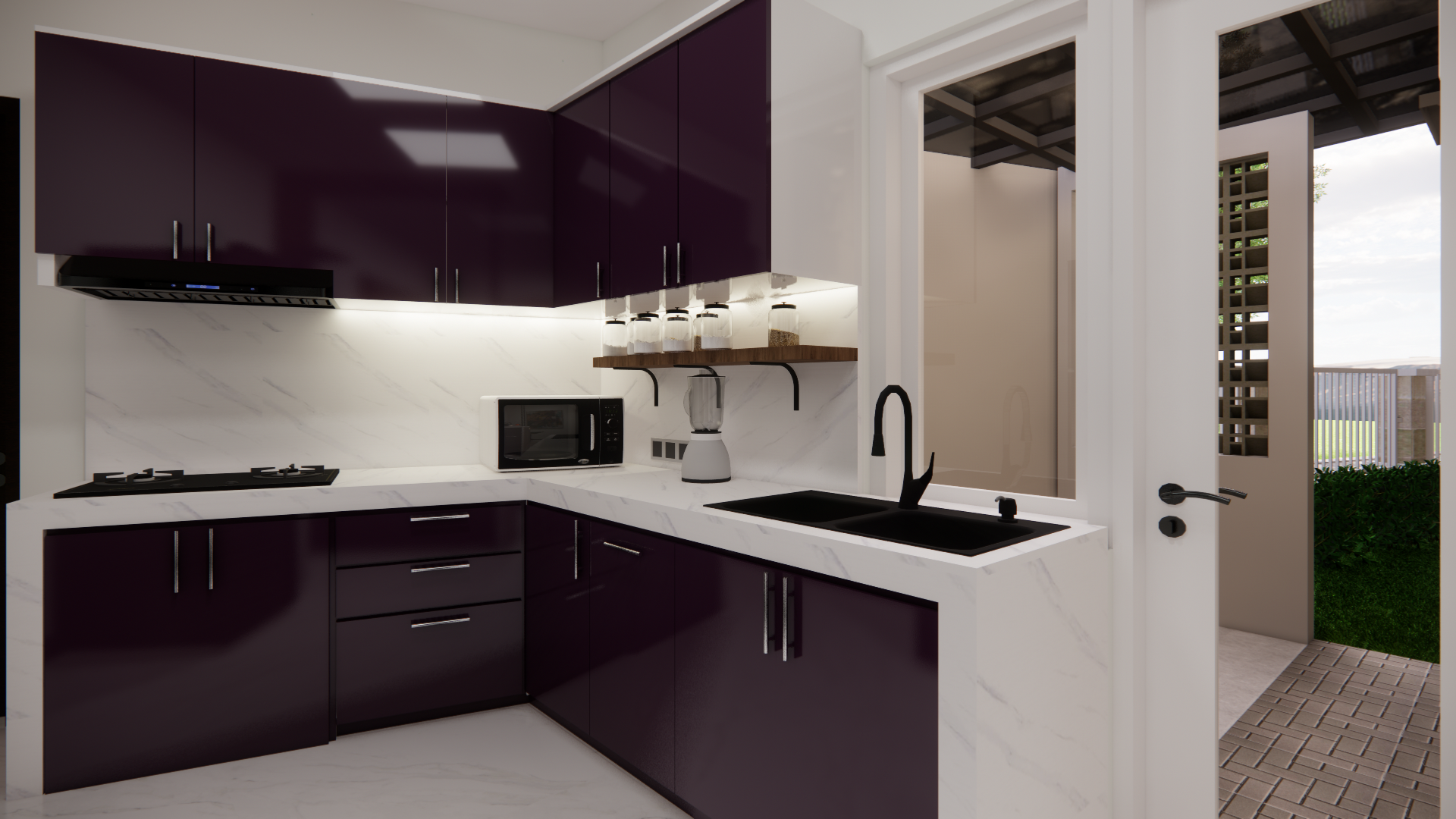 Jatimulya House Kitchen Set